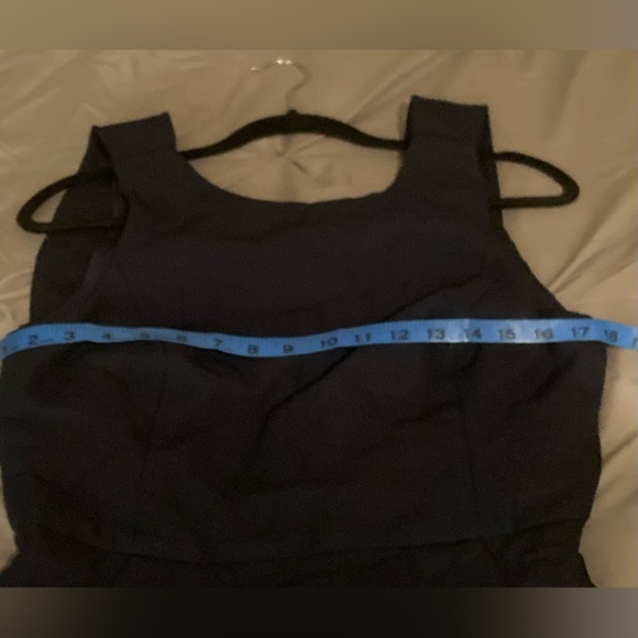 NWT DESSY COLLECTION Draped Backless Crepe Dress With Pockets SIZE 8 - Picture 10 of 12